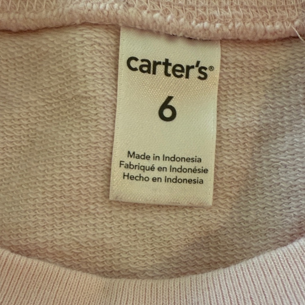 Carter's Light Pink Knit Top - Picture 2 of 3